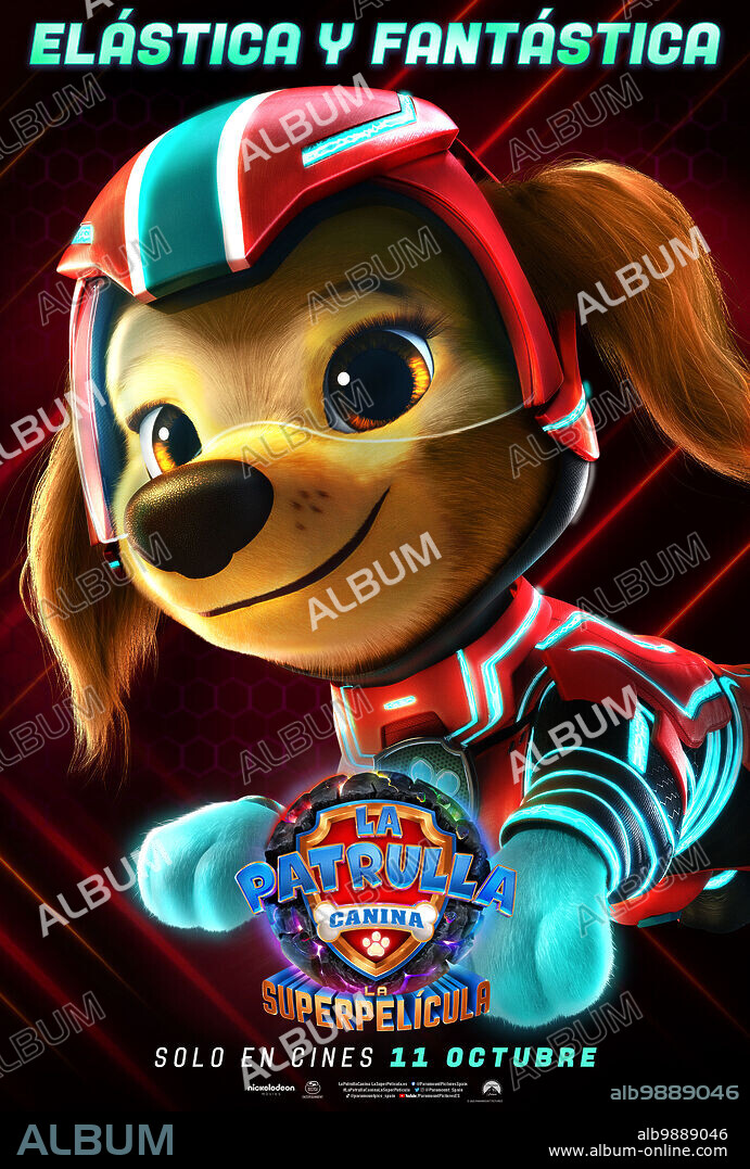 Poster of PAW PATROL: THE MIGHTY MOVIE, 2023, directed by CAL BRUNKER. Copyright Nickelodeon Animation Studios Nickelodeon Movies Paramount Animation Paramount Pictures Spin Master Entertainment.