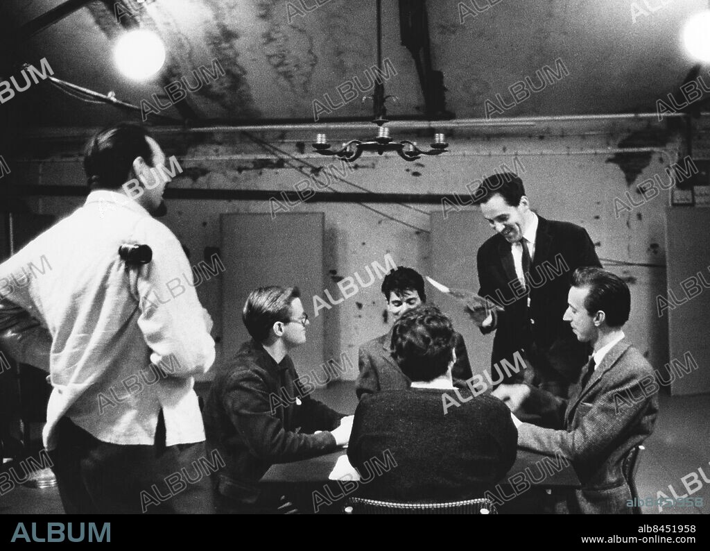 1960.. BENJAMIN TV-pjäs av Erland Josephson i regi av Hans Abramson. Sänt första gången 1960-11-11 Publ i Dramat i TV-soffan s.371 Inspelningar Repetitioner Regissörer persons: HANS ABRAMSON;LARS LIND;HEINZ HOPF;ERLAND JOSEPHSON;ÅKE LAGERGREN;HALVAR BJÖRK sites: SVERIGE.