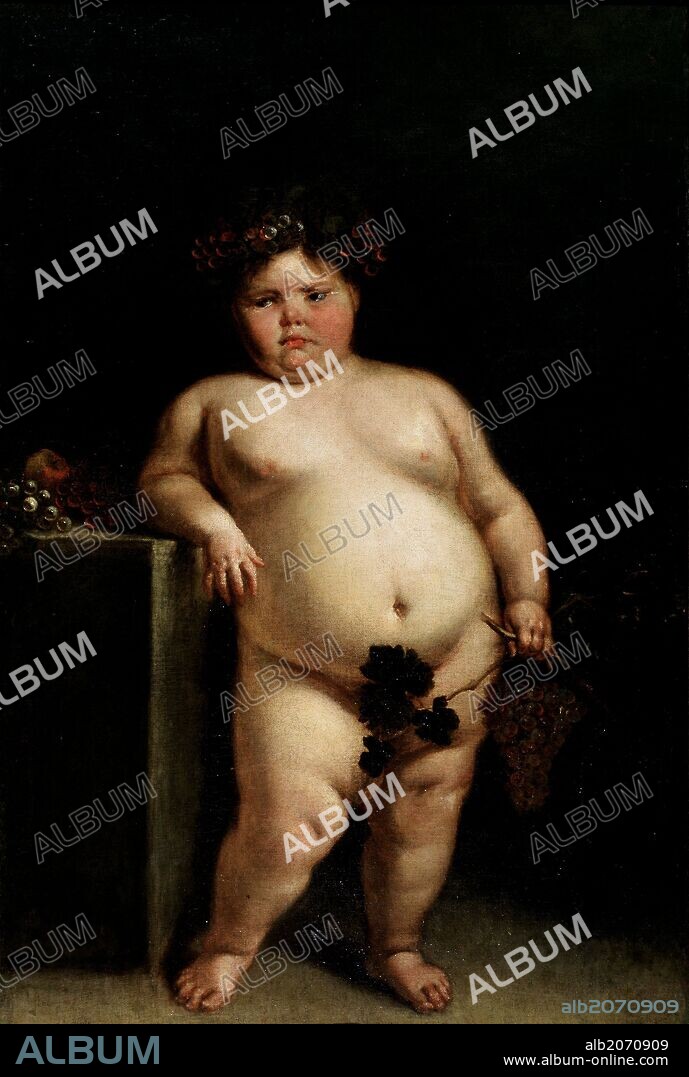 JUAN CARREÑO DE MIRANDA. Juan Carreño de Miranda / 'La Monstrua" desnuda, o Baco', Hacia 1680, Escuela Española, Óleo sobre Lienzo, 165 cm x 108 cm, P02800.