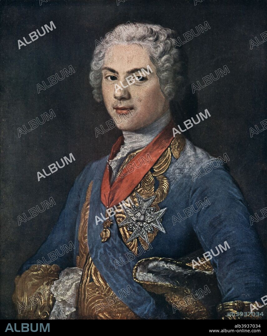 Louis, Dauphin of France (1729-1765), 1910. Louis was the eldest and only surviving son of King Louis XV of France and his wife, Queen Marie Leszczynska. He was the father of three kings of France. From The Connoisseur' (London, 1910).