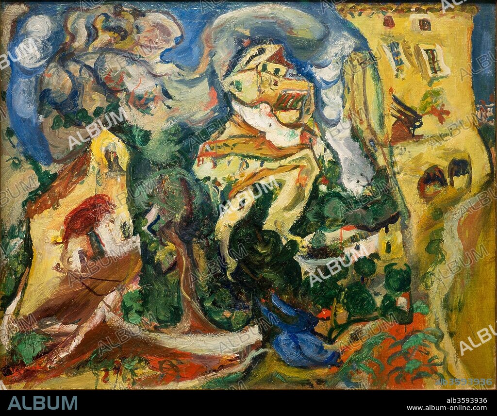 CHAIM SOUTINE. Le Village.