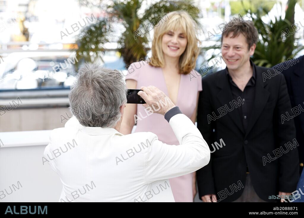 May 25, 2013 - Cannes, France - Roman Polanski, Emmanuelle Seigner and Mathieu Amalric attending the 'Venus in Fur' photocall at the 66th Cannes Film Festival. May 25, 2013. 25/05/2013