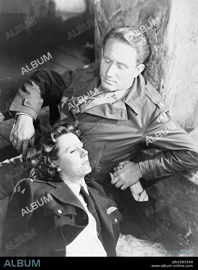 IRENE DUNNE and SPENCER TRACY in A GUY NAMED JOE, 1943, directed by VICTOR FLEMING. Copyright M.G.M.