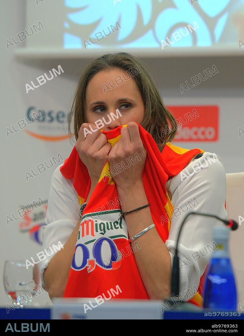 12/17/2013. Alcobendas. Madrid. Spain. Feb. Farewell to the international basketball player Amaya Valdemoro. Photo: of Saint Bernard. Archdc.
