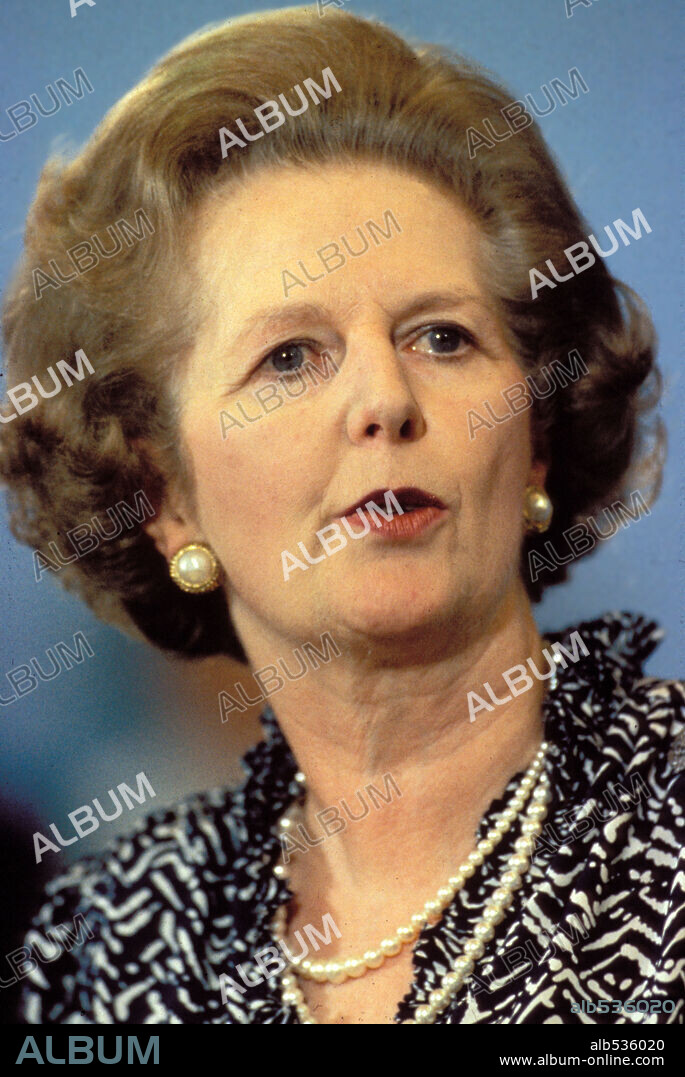 Jan 01, 1996; London, England, UK; Former British prime minister MARGARET THATCHER @ a conservative woman's conference. Mandatory Credit: Photo by Nicholl / Impact / ZUMA Press. (©) Copyright 1996 by Impact. 1996