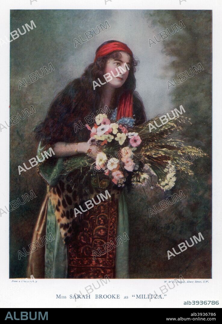 Sarah Brooke, British actress, 1901.