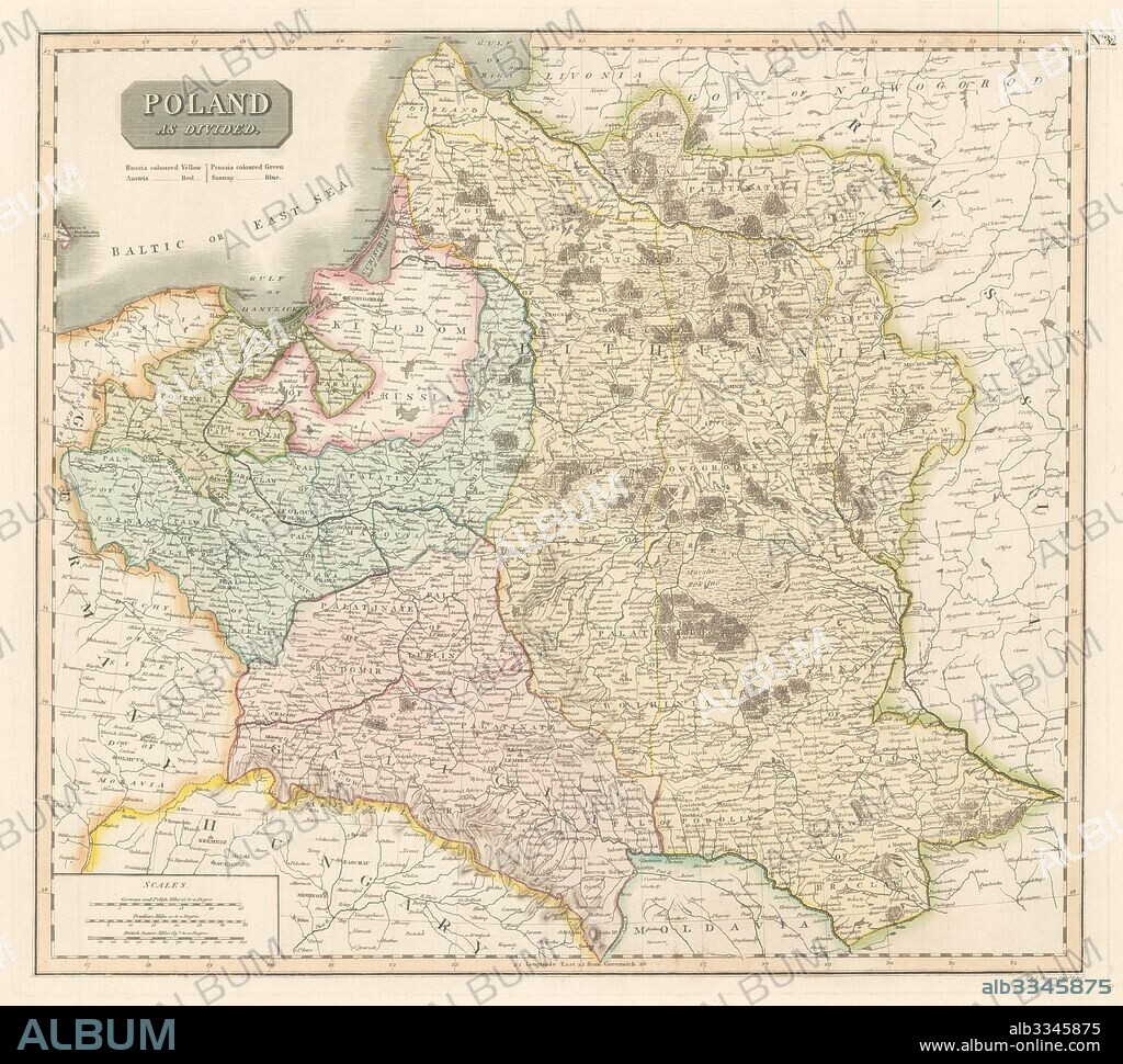 JOHN THOMSON. The Third Partition of Poland, 1795.