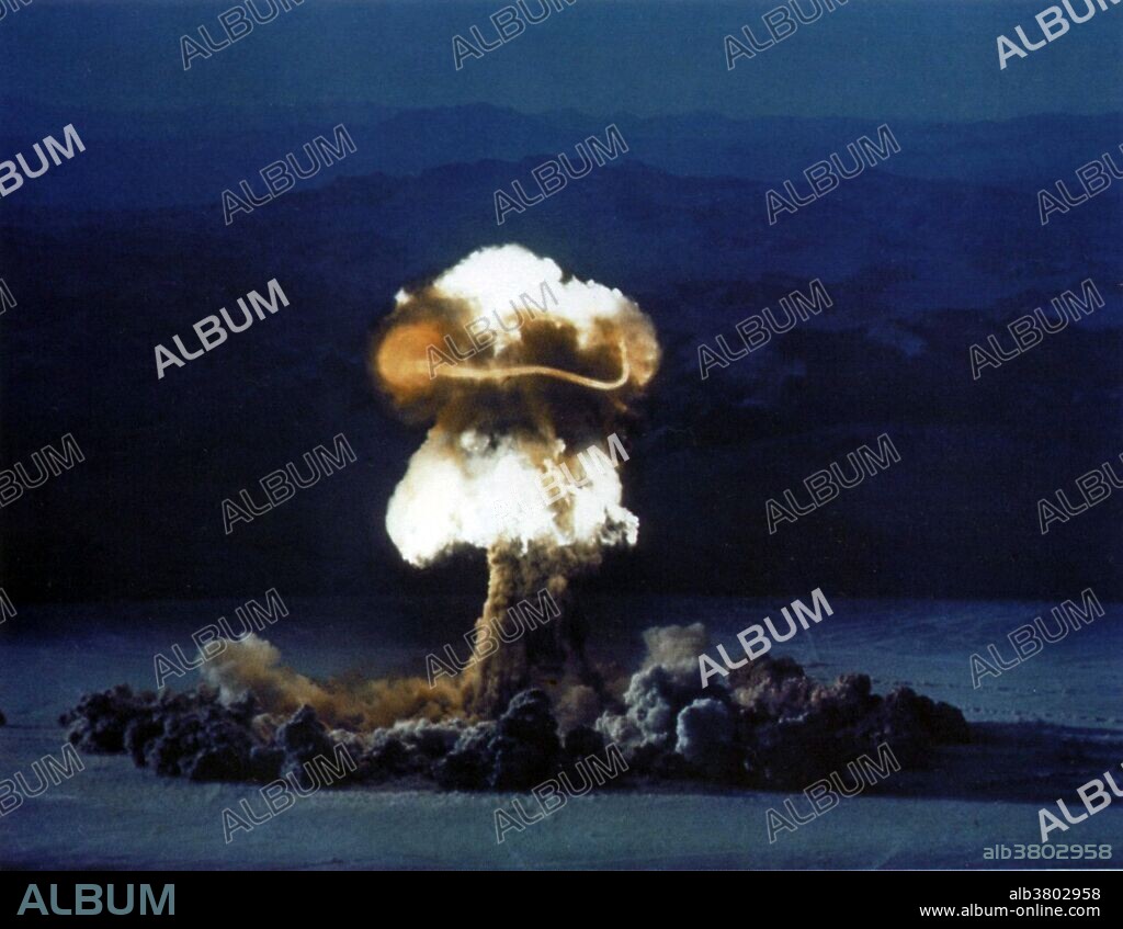 Operation Upshot-Knothole was a series of eleven nuclear test shots conducted in 1953 at the Nevada Test SitE. Detonation of the associated nuclear weapon occurred 19 seconds after its deployment at 8:30am PDT (1530 UTC) on May 25, 1953, in Area 5 of the Nevada Test Site. The codename Grable was chosen because the letter Grable is phonetic for G, as in "gun", since the warhead was a gun-type fission weapon. As a shell, or artillery-fired atomic projectile (AFAP), the device was the first of its kind. The test remains the only nuclear artillery shell ever actually fired in the U.S. nuclear weapons test program. Operation Upshot-Knothole was a series of eleven nuclear test shots conducted in 1953 at the Nevada Test Site. The test series was notable as containing the first two shots (both fizzles) by University of California Radiation Laboratory-Livermore (now Lawrence Livermore National Laboratory), and for testing out some of the thermonuclear components that would be used for the massive thermonuclear series of Operation Castle. Images of Grable have been misidentified as being Priscilla by the DOE and AEC for many years.