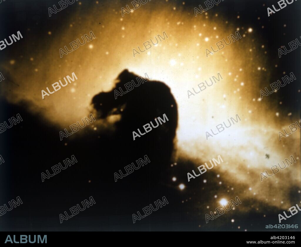 Horsehead Nebula in Orion. The Horsehead Nebula (also known as Barnard 33) is a dark nebula in the constellation Orion. The nebula was first recorded in 1888 by Scottish astronomer Williamina Fleming.