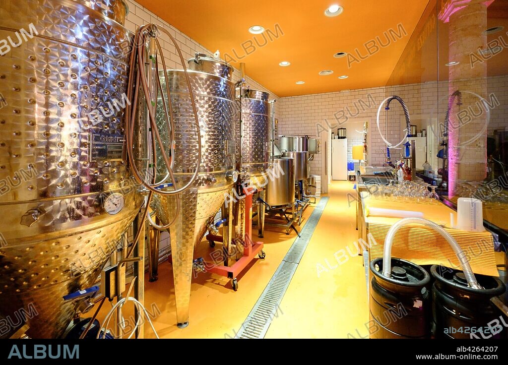 cerveza artesanal Toutatis, Cami Son Boi, Cas Canar, Sencelles, Mallorca, balearic islands, spain, europe.
