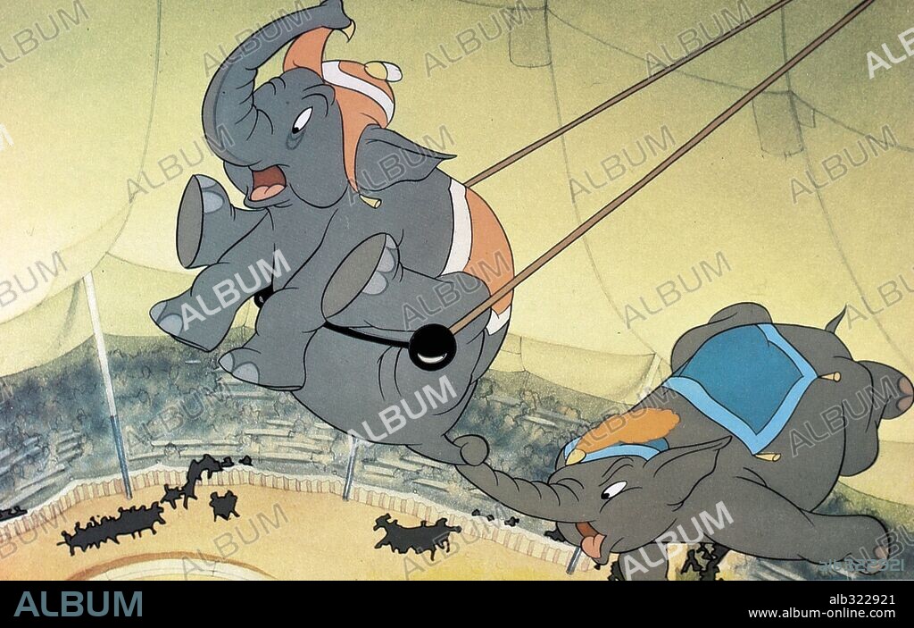 DUMBO, 1941, directed by BEN SHARPSTEEN. Copyright DISNEY.