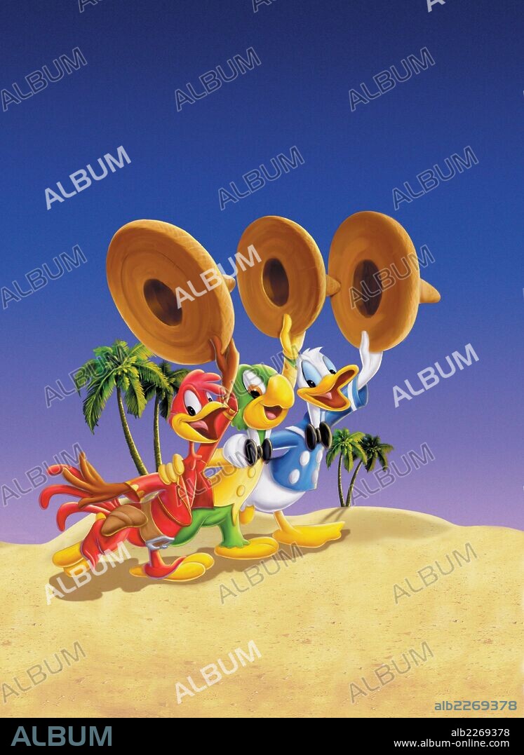 LOS TRES CABALLEROS, 1944 (THE THREE CABALLEROS), dirigida por NORMAN FERGUSON. Copyright WALT DISNEY PICTURES.