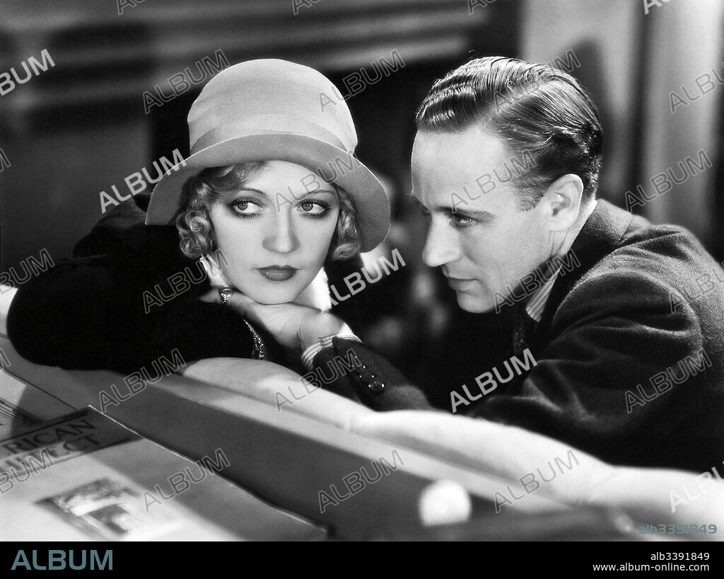 LESLIE HOWARD y MARION DAVIES en LA PRINCESA DEL 5/10, 1931 (FIVE AND TEN), dirigida por ROBERT Z. LEONARD. Copyright METRO GOLDWYN MAYER.