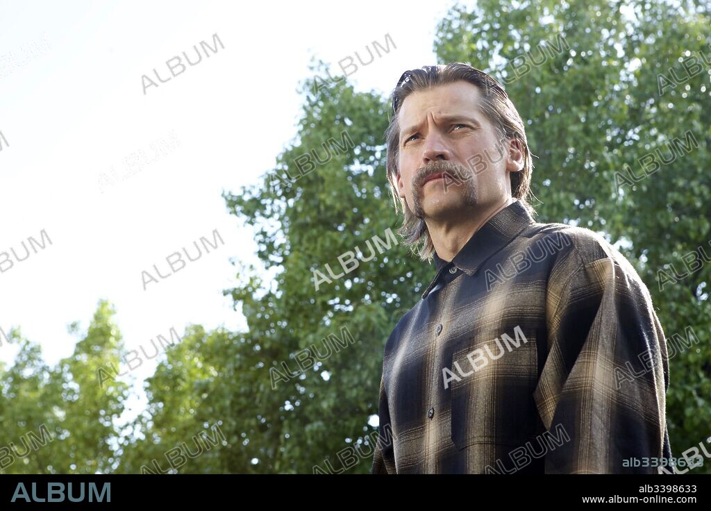 NIKOLAJ COSTER-WALDAU in SHOT CALLER, 2017, directed by RIC ROMAN WAUGH. Copyright BOLD FILMS.