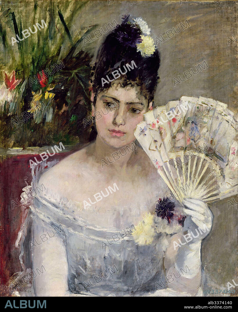BERTHE MORISOT. At the ball (Au bal).