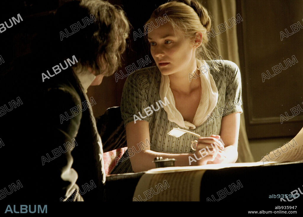DIANE KRUGER and ED HARRIS in COPYING BEETHOVEN, 2006, directed by AGNIESZKA HOLLAND. Copyright SIDNEY KIMMEL ENTERTAINMENT / LUKÁCS, DÁVID.