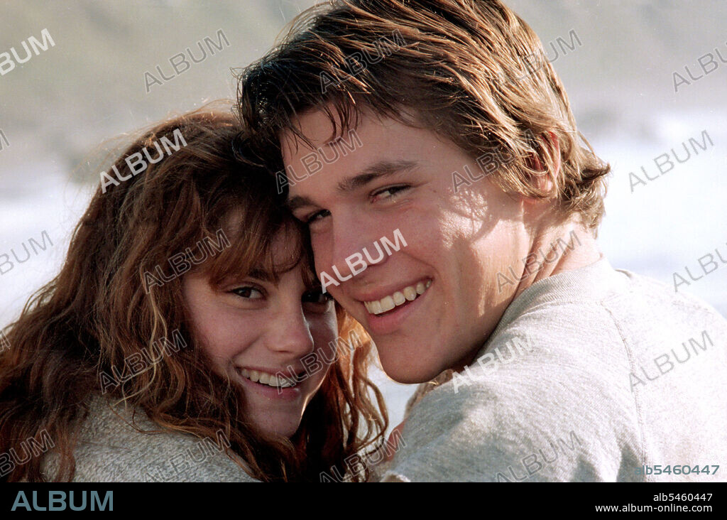 JOSH BROLIN und KERRI GREEN in THE GOONIES, 1985, unter der Regie von RICHARD DONNER. Copyright WARNER BROTHERS.