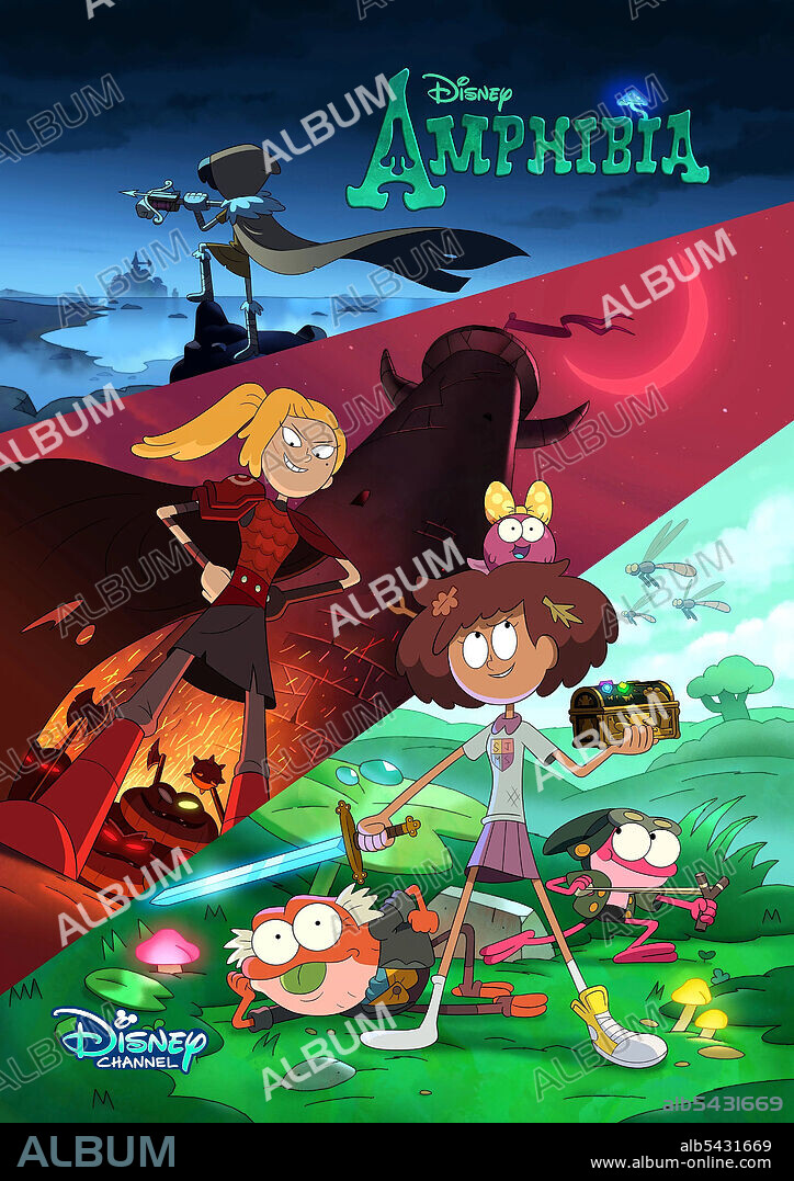 Affiche de AMPHIBIA, 2019, réalisé par JOSEPH D. JOHNSTON et KYLER SPEARS. Copyright DISNEY TELEVISION ANIMATION.
