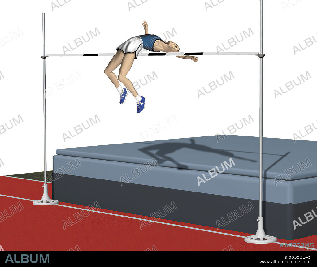 Dick Fosbury (USA), 2.24 m. Fosbury Flop. Since the Mexico City Olympics in 1968, the high jump has been revolutionized thanks to a new jumping technique developed by American champion Dick Fosbury. Jumping with the back to the bar, was made possible by the introduction of the mattress that year.