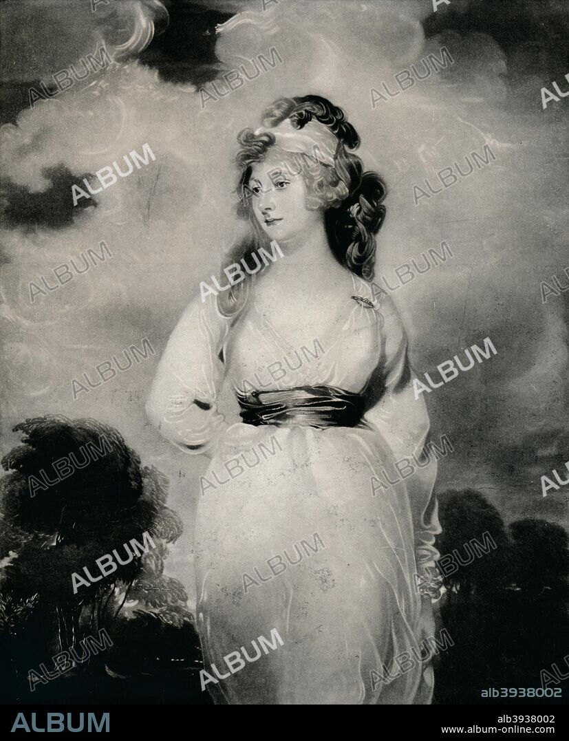 'Lady Amelia Anne Hobart (1772-1829), Vicountess Castlereagh, Marchioness of Londonderry', c1800, (1911). 'Lady Amelia Anne Hobart, (1772-1829). Painting held at Blickling Hall, Blickling, Norwich. From Bibby's Annual 1911.  [J. Bibby & Sons, Liverpool, 1911].