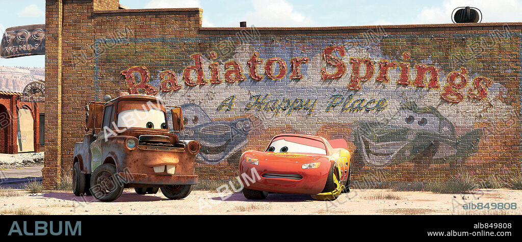 CARS, 2006, unter der Regie von JOHN LASSETER. Copyright PIXAR/WALT DISNEY.