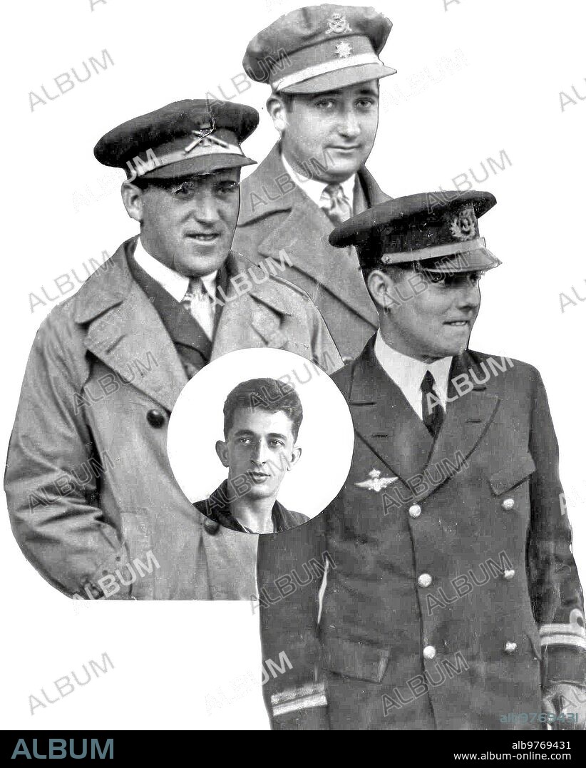 Franco, Ruiz de Alda, Durán and Rada They left on January 22, 1926 They left from the rábida in Palos de la Frontera (Huelva) Aboard a Dornier seaplane. He would arrive in Buenos Aires on February 10, hailed as authentic heroes.