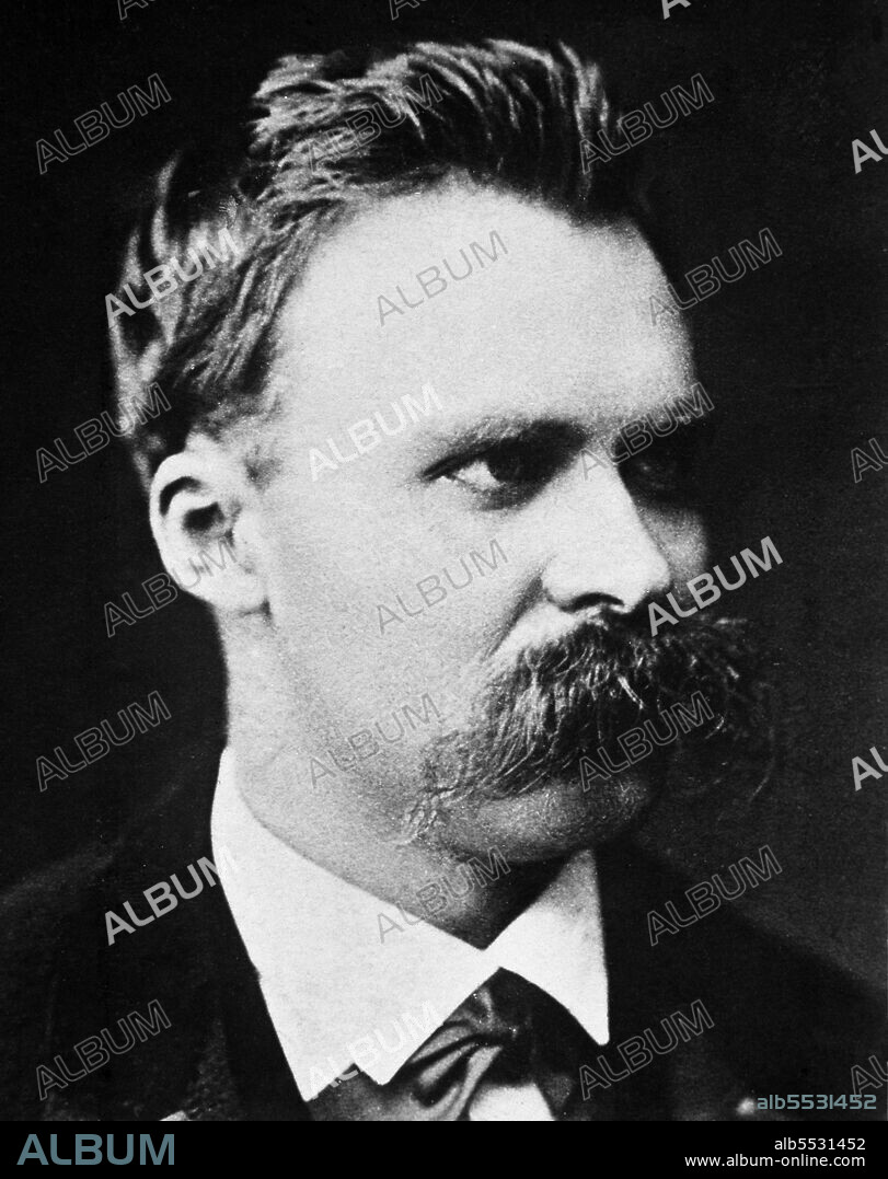 NIETZSCHE, FRIEDRICH. FILOSOFO ALEMAN. 1844-1900.