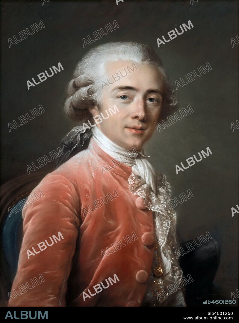 ADELAIDE LABILLE-GUIARD. Portrait of François-André Vincent (1746-1816).