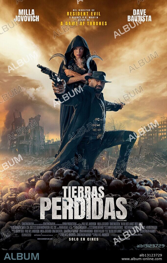 Poster of IN THE LOST LANDS, 2025, directed by PAUL W. S. ANDERSON. Copyright Constantin Film / Dream Bros. Entertainment.