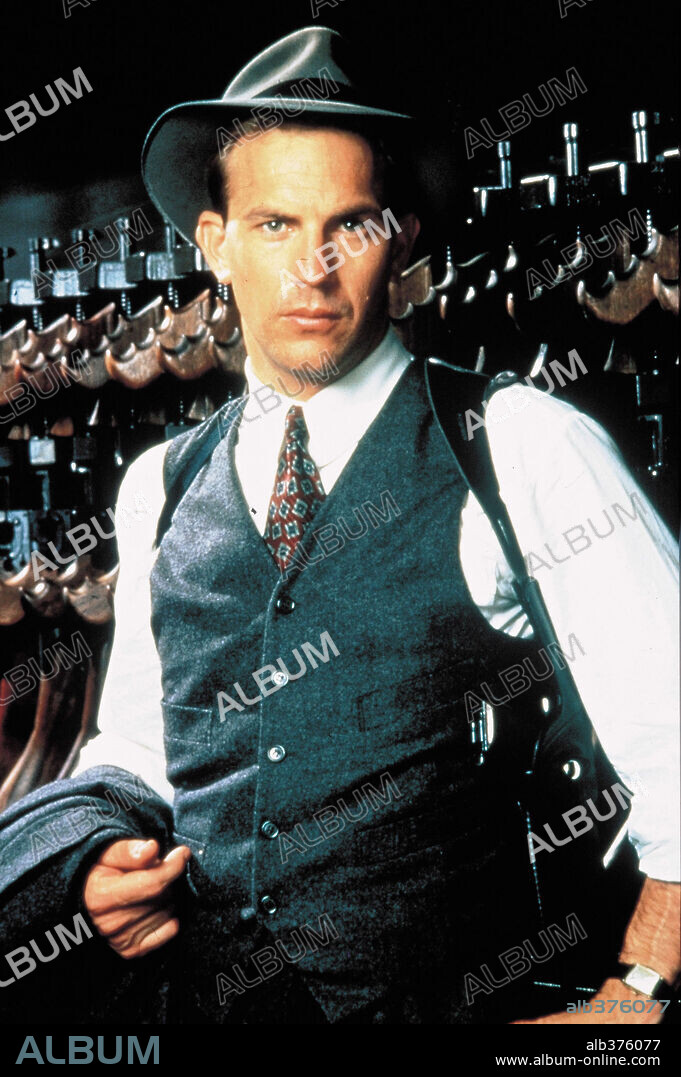 KEVIN COSTNER en LOS INTOCABLES DE ELLIOT NESS, 1987 (THE UNTOUCHABLES), dirigida por BRIAN DE PALMA. Copyright PARAMOUNT PICTURES.