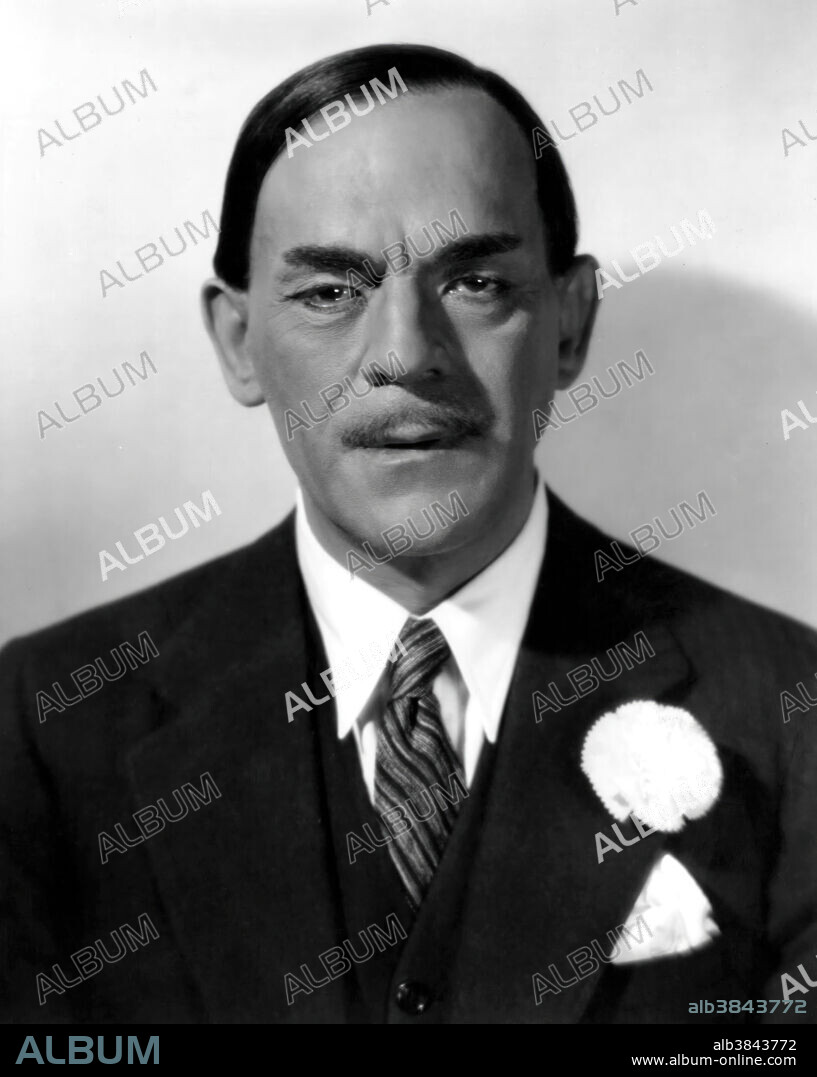 BORIS KARLOFF in MR. WONG, DETECTIVE, 1938, directed by WILLIAM NIGH. Copyright MONOGRAM PICTURES.