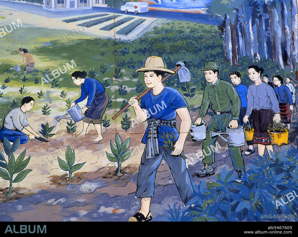 Socialist realism is a style of realistic art which was developed in the Soviet Union and became a dominant style in other communist countries. Socialist realism is a teleologically-oriented style having its purpose the furtherance of the goals of socialism and communism. Although related, it should not be confused with social realism, a type of art that realistically depicts subjects of social concern. Unlike social realism, socialist realism often glorifies the roles of the poor.