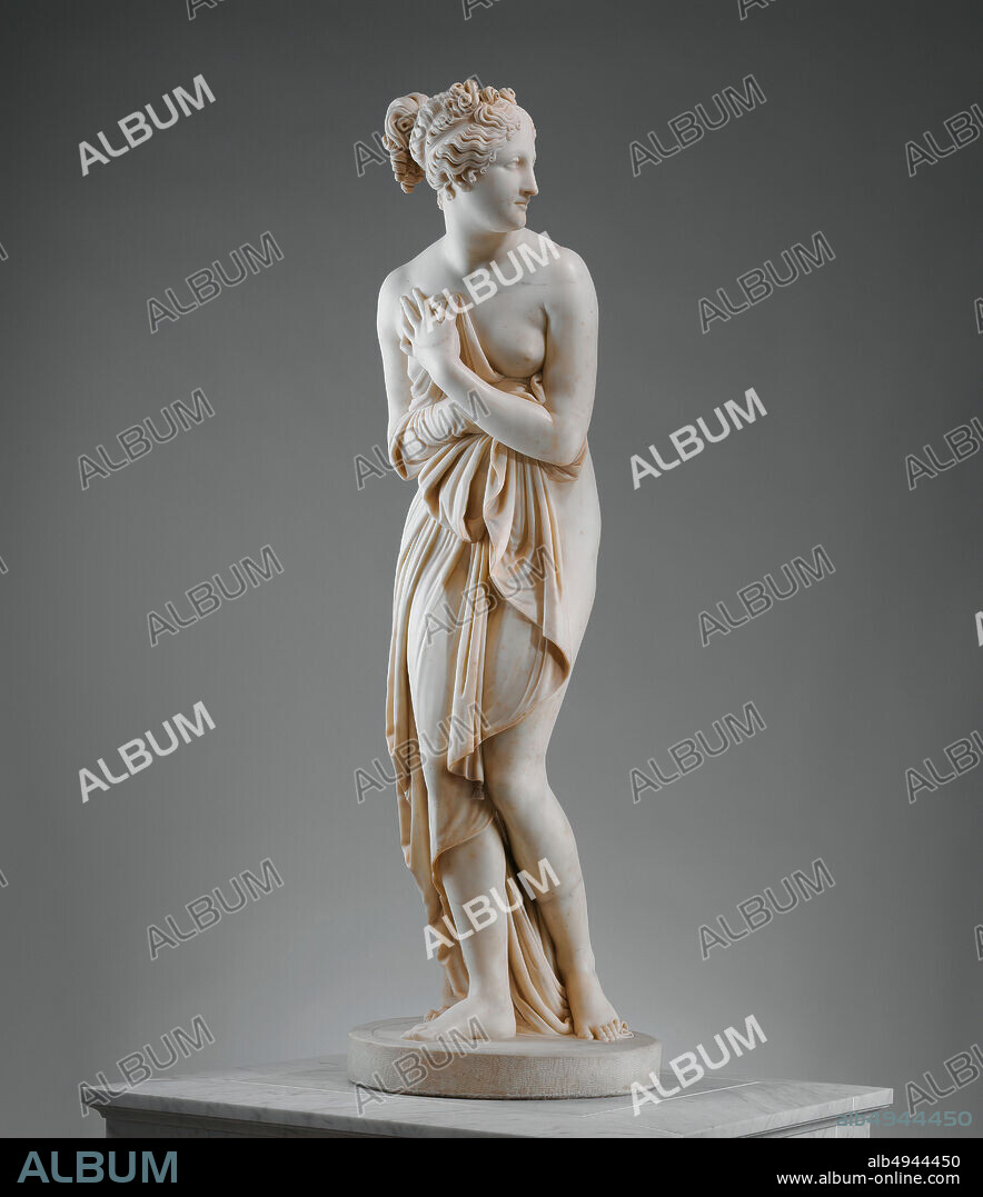 Workshop of Antonio Canova, Venus Italica, Italian, Rome, Workshop of Antonio Canova (Italian, Possagno 17571822 Venice), probably ca. 182223, variant of marble first executed 1810, Italian, Rome, Marble, Height: 69 in. (175.3 cm), Scientific Instruments.
