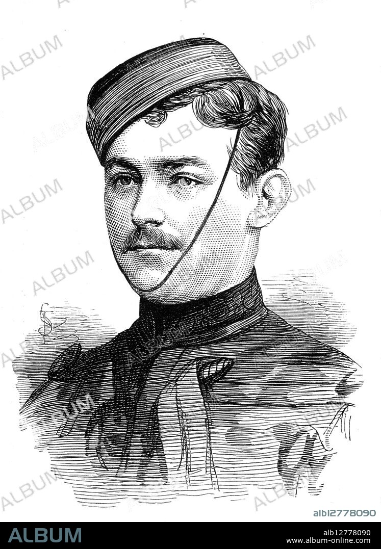 The late Lieutenant W. P. Ricardo, 9th Lancers, killed in action at Cabul, 1880. 'The lamented death of several young and promising officers with the army in Afghanistan, under General Sir F. Roberts, at the renewal of hostilities round Cabul in the middle of December, has already been noticed. Lieutenant William Percy Ricardo, of the 9th (Queen's Royal) Lancers, who entered the service so recently as March, 1878, and was but twenty-two years of age at the time of his being killed in action, has his portrait engraved for this publication. His senior comrades of the same regiment, Captain S. G. Butson and Lieutenant C. J. R. Hearsey, were likewise killed in the fighting that took place on the 11th and 12th December. We shall probably be called upon to engrave several more portraits of this Class'. From "Illustrated London News", 1880.
