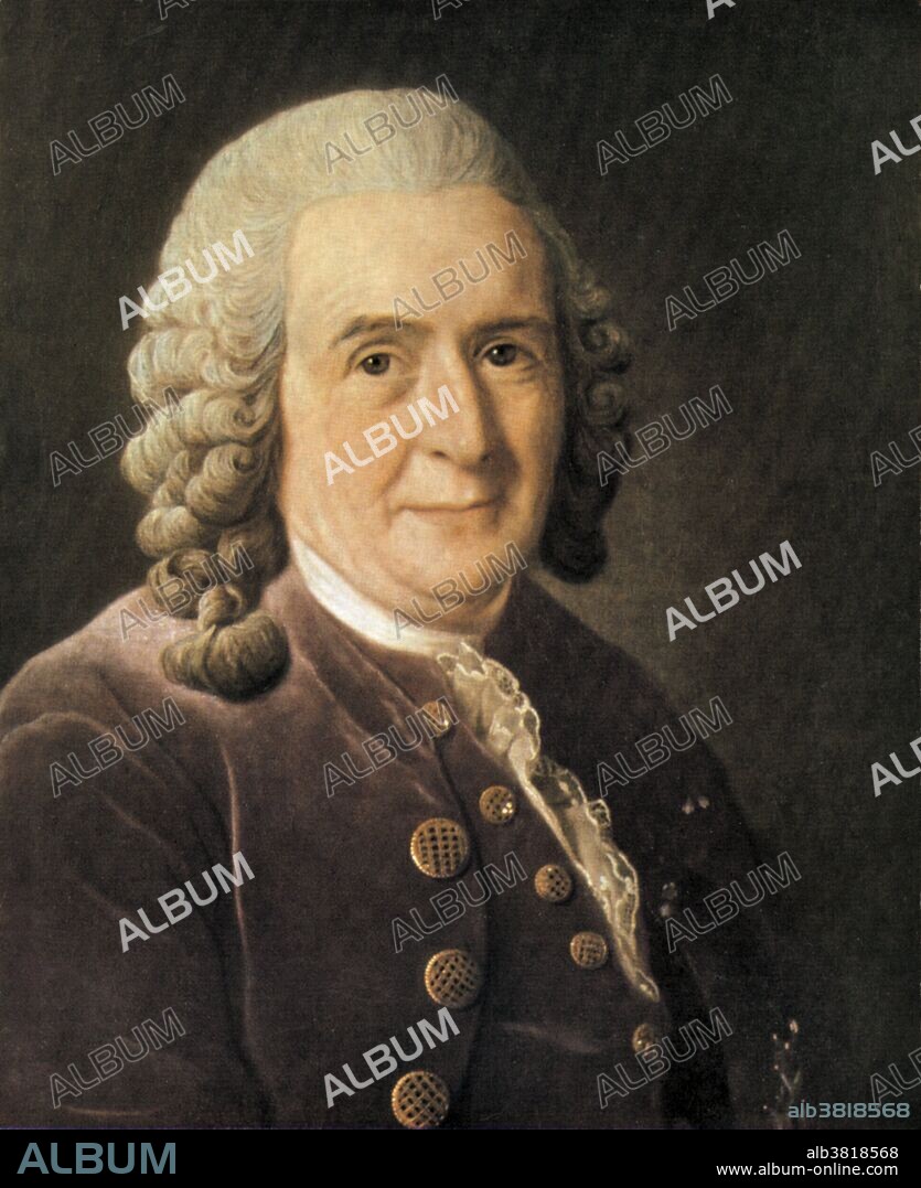 Carl Linnaeus (May 23, 1707 - January 10, 1778) was a Swedish botanist, physician, and zoologist. He lived abroad between 1735-38 and published a first edition of his Systema Naturae in which he divided flowering plants into classes ordered according to the structure of their sexual organs. In 1749 he introduced the binomial nomenclature by which each plant was given a latin generic noun followed by a specific adjective. In the 1750s and '60s, he continued to collect and classify animals, plants, and minerals, and published several volumes. His last years were troubled by illness. He developed sciatica in 1773, and the next year, he had a stroke which partially paralyzed him. He suffered a second stroke in 1776, losing the use of his right side and leaving him bereft of his memory; while still able to admire his own writings, he could not recognize himself as their author. At the time of his death, in 1778 at the age of 70, he was one of the most acclaimed scientists in Europe. Today he is known as the father of modern taxonomy, and one of the fathers of modern ecology.