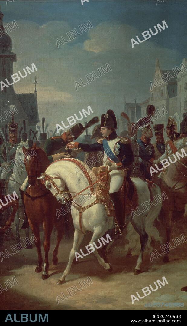 TRATADO DE NAPOLEON Y ALEJANDRO I EN TILSIT-ENTREGA DE CONDE.