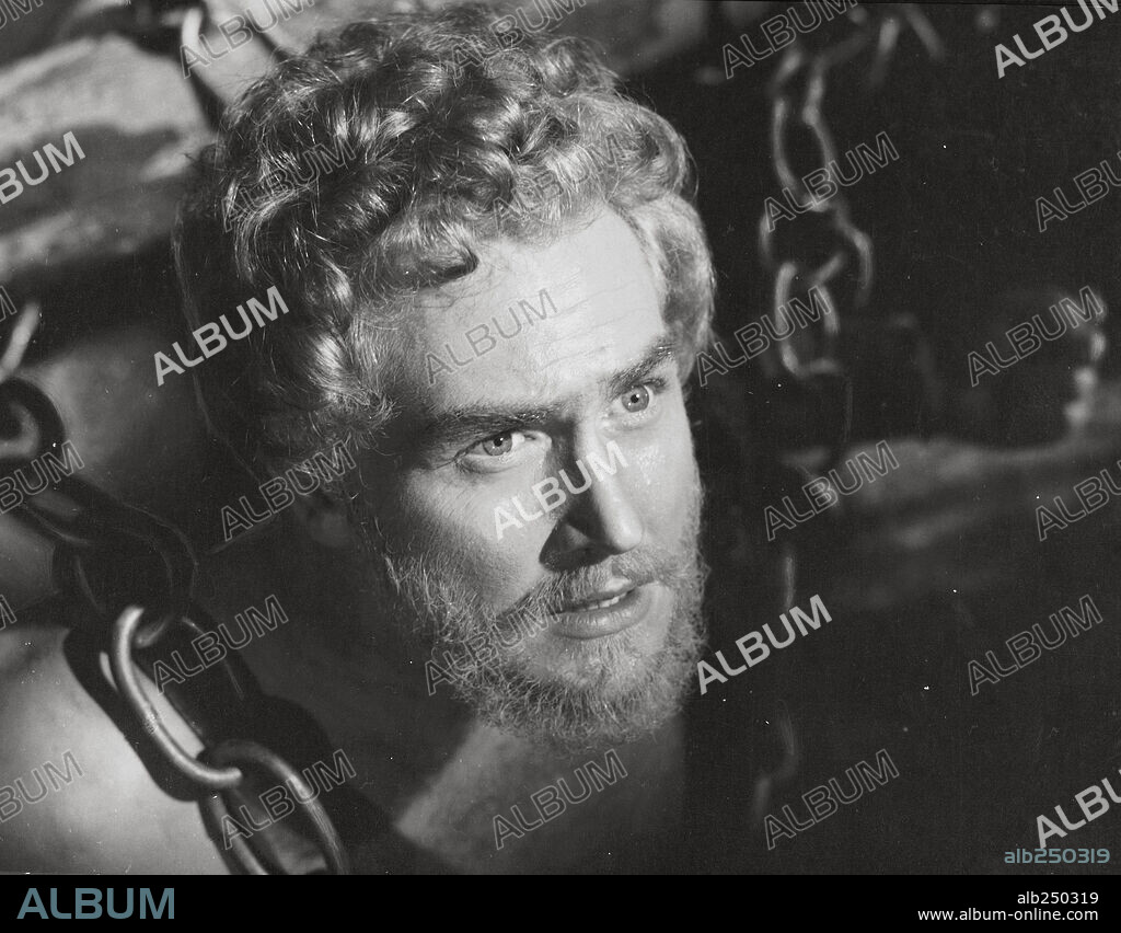 JAVIER ESCRIVA en EL PRINCIPE ENCADENADO, 1960. Copyright EUROPA DE CINE S.A.