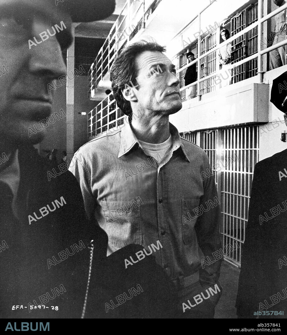 CLINT EASTWOOD in ESCAPE FROM ALCATRAZ, 1979, directed by DON SIEGEL. Copyright PARAMOUNT PICTURES.