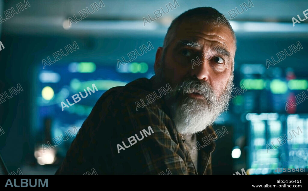 GEORGE CLOONEY dans MINUIT DANS L'UNIVERS, 2020 (THE MIDNIGHT SKY), réalisé par GEORGE CLOONEY. Copyright Anonymous Content / Netflix / Truenorth Productions.