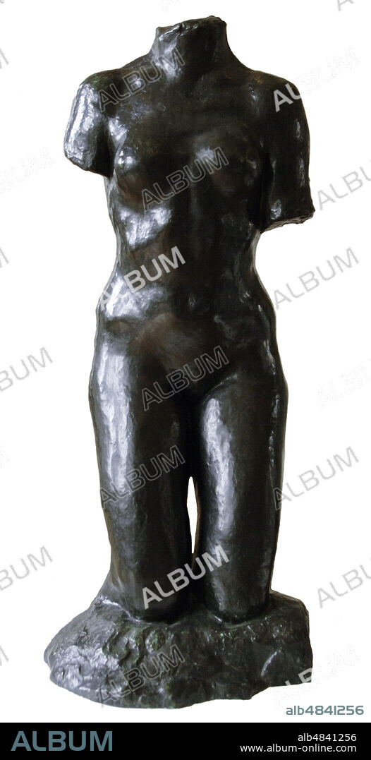 Auguste Rodin (1840-1917). French sculptor. The Prayer, 1909. Bronze. Foundry Georges Rudier. Rodin Museum. Paris. France.