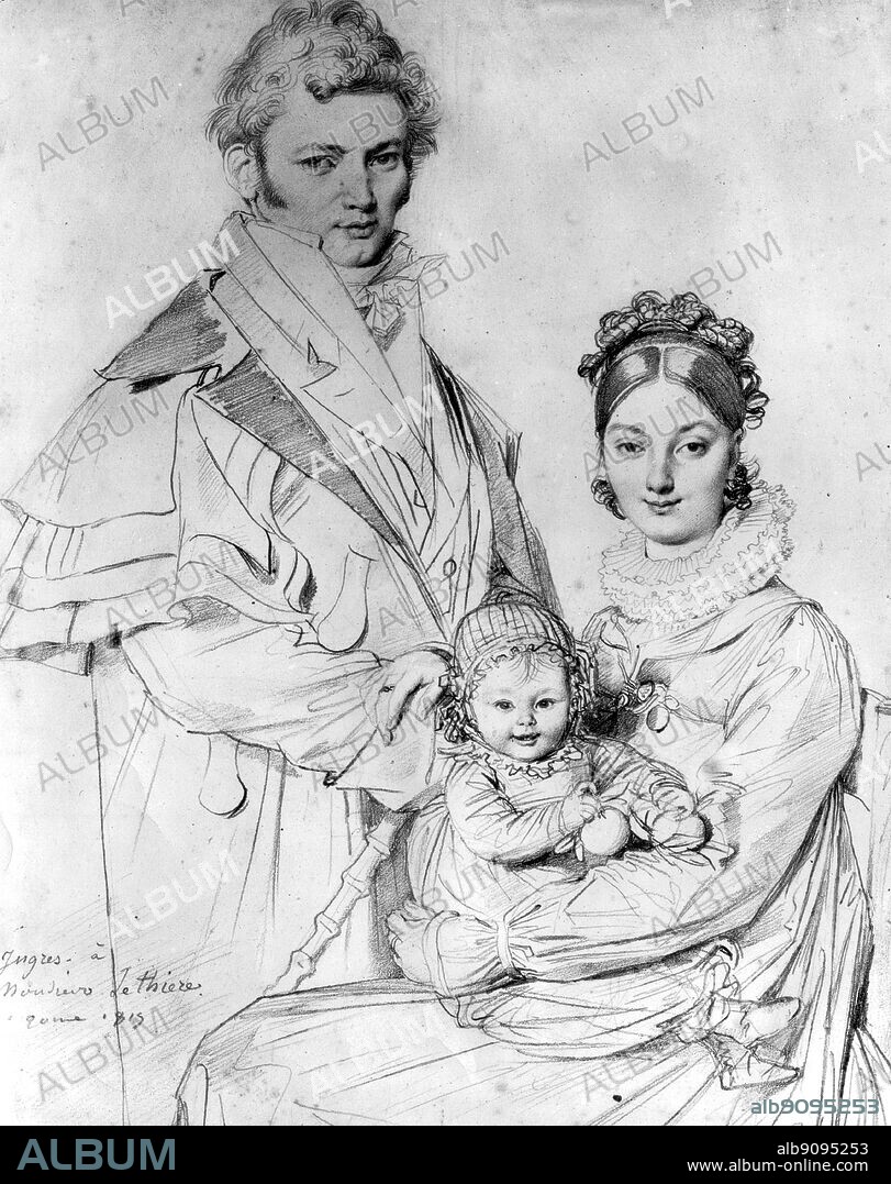 Jean Auguste Dominique Ingres The Guillon Lethiere Family.