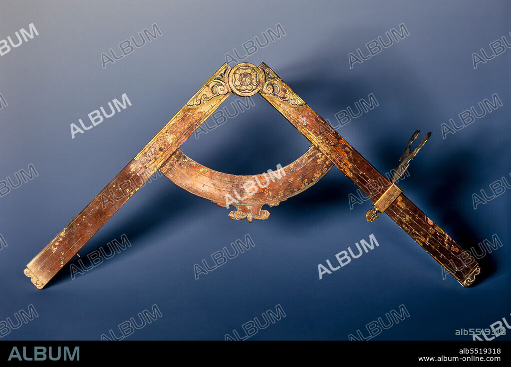 Sforza Castle, Civic Collections of Applied Art: Galileo Galilei, Military Geometric Compass, Padua, 1606.