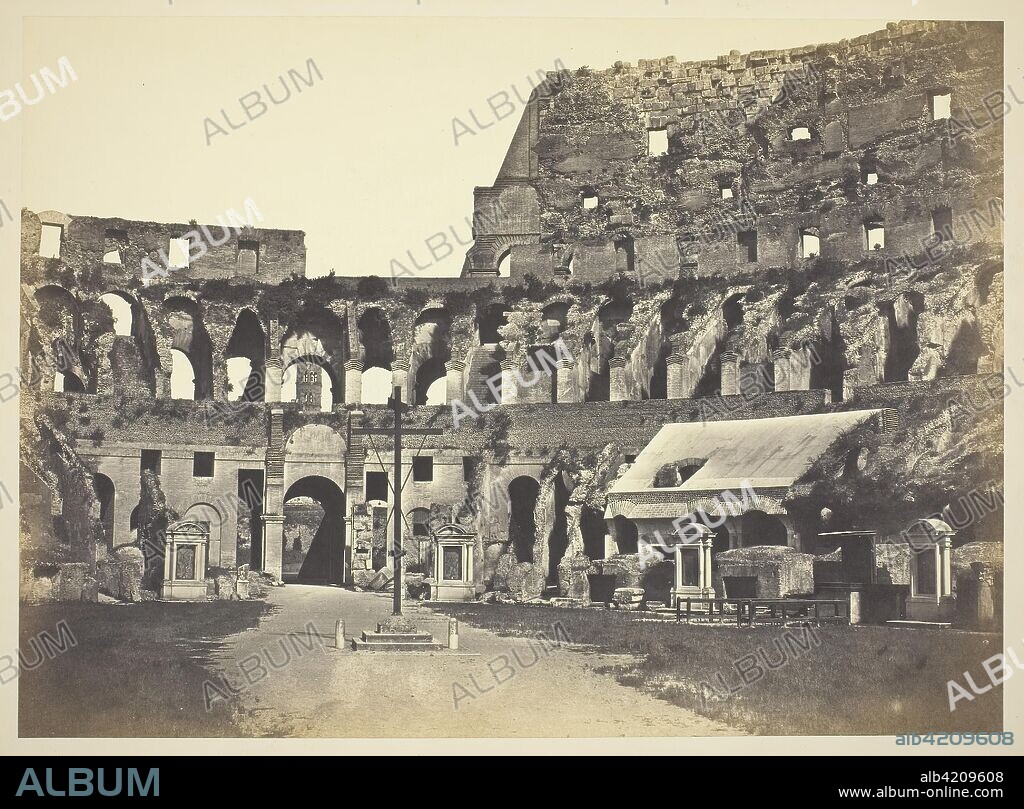 Coliseum. Robert MacPherson; Scottish, 1811-1872. Date: 1862-1872. Dimensions: 30.2 x 41.1 cm (image/paper); 49 x 64 cm (mount). Albumen print. Origin: Scotland.