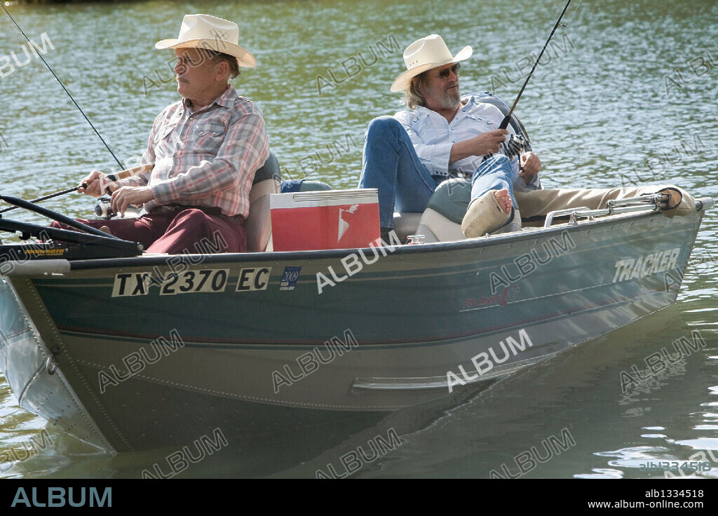 JEFF BRIDGES y ROBERT DUVALL en CORAZON REBELDE, 2009 (CRAZY HEART), dirigida por SCOTT COOPER. Copyright BUTCHER'S RUN FILMS.