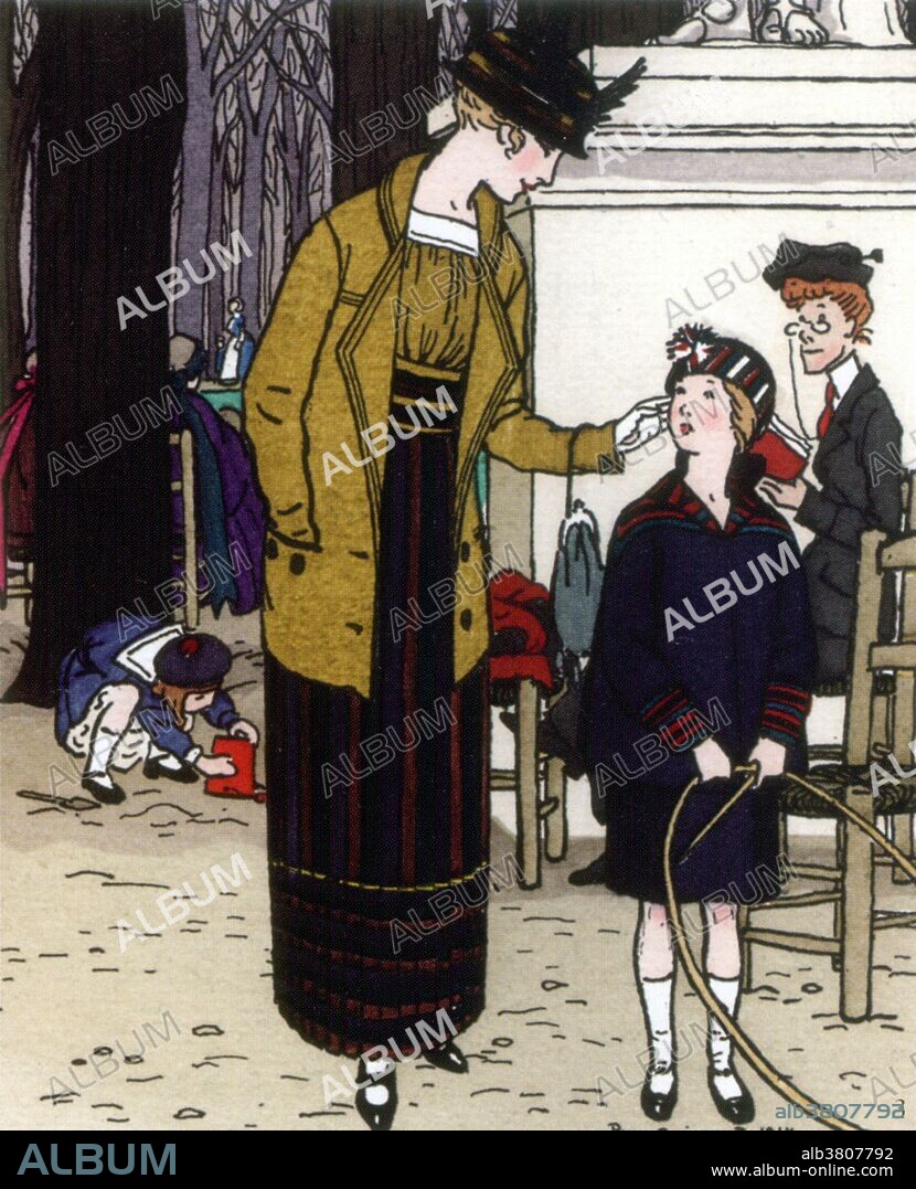French Fashion, Pierre Brissaud, 1914