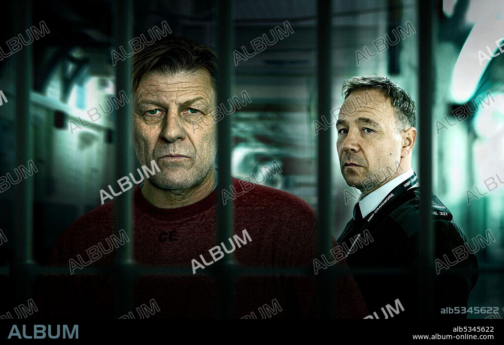 SEAN BEAN y STEPHEN GRAHAM en CONDENA, 2021 (TIME), dirigida por LEWIS ARNOLD. Copyright BBC STUDIOS.