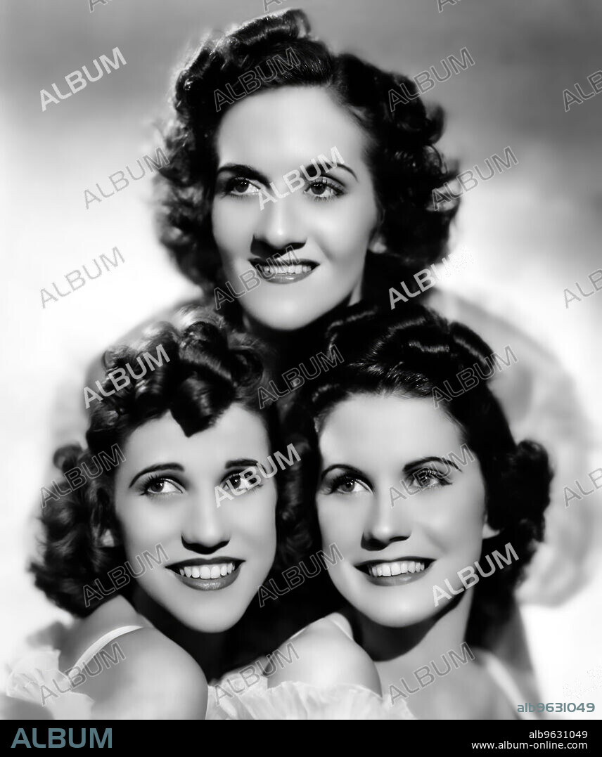 LAVERNE SOPHIA ANDREWS, MAXENE ANGLYN ANDREWS, PATRICIA MARIE ANDREWS und THE ANDREWS SISTERS.