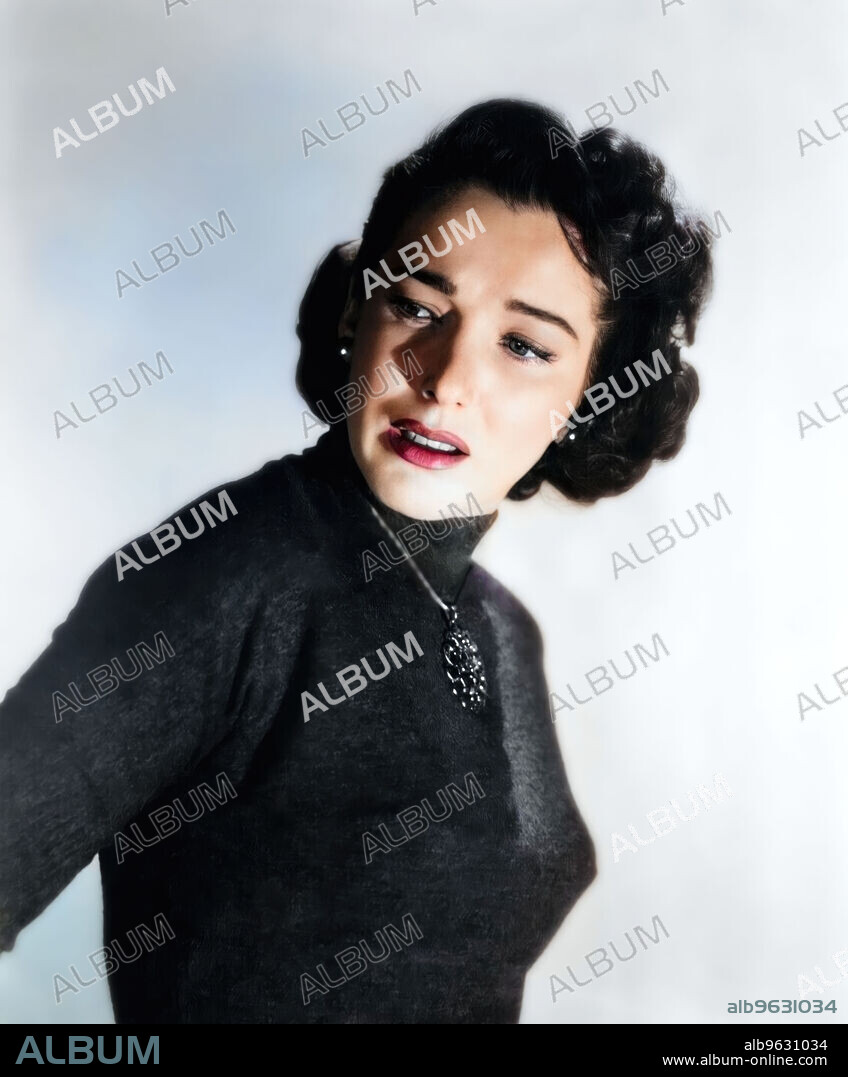 JULIE ADAMS in SLAUGHTER ON 10TH AVENUE, 1957, directed by ARNOLD LAVEN. Copyright Universal International Pictures (UI).