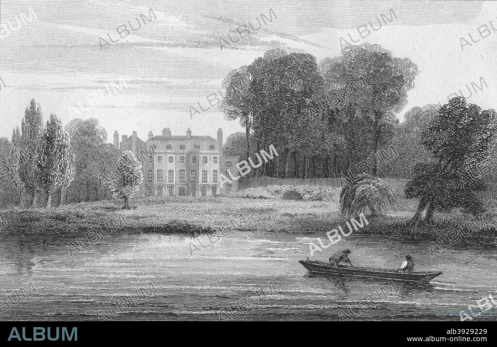 'Lady Howe's Villa', 1809. After Samuel Owen (1768-1857). [Vernor, Hood & Sharpe, Poultry & W. Cooke, London, 1809].