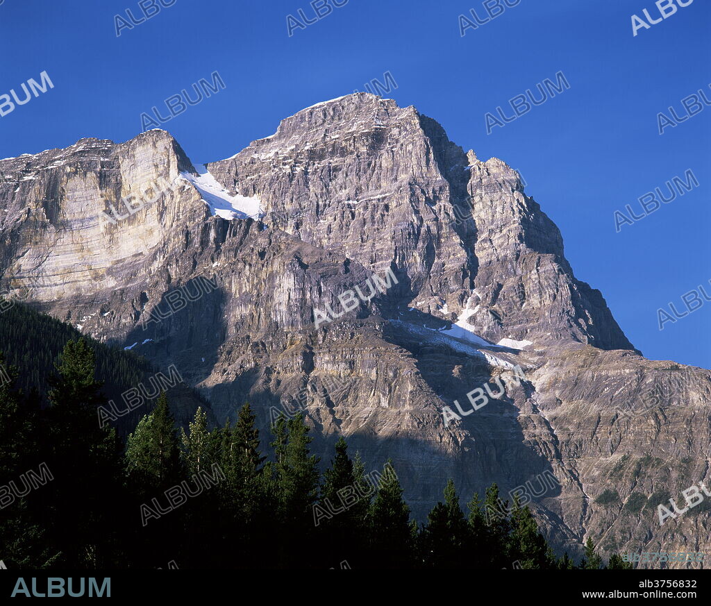 Mount Stephen, Yoho National Park, UNESCO World Heritage Site, British Columbia (B.C.), Canada, North America.